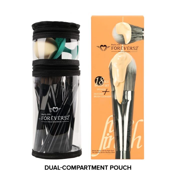 Fine Finish 18 Pieces Brush...